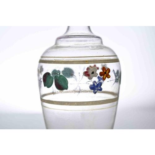 Vintage jug with decorations is a beautiful art object realized in 1970s. European manufacture 25 cm x 8 cm. Very good...
