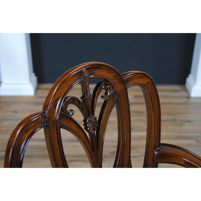 2020s Sweet Heart Dining Chairs- Set of 10 For Sale - Image 5 of 13