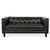 Chesterfield Three-Seater Sofas in Leather, Set of 2 For Sale - Image 4 of 18