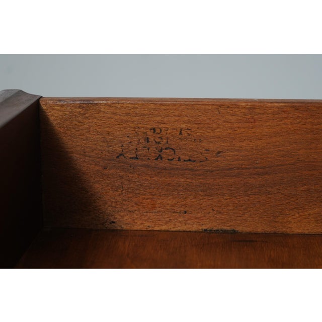 1970s Stickley 2 Piece Cherry Country French Corner Cabinet For Sale - Image 18 of 18