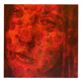 Krzysztof Kargol, Her Face, 2021, Oil on Canvas For Sale