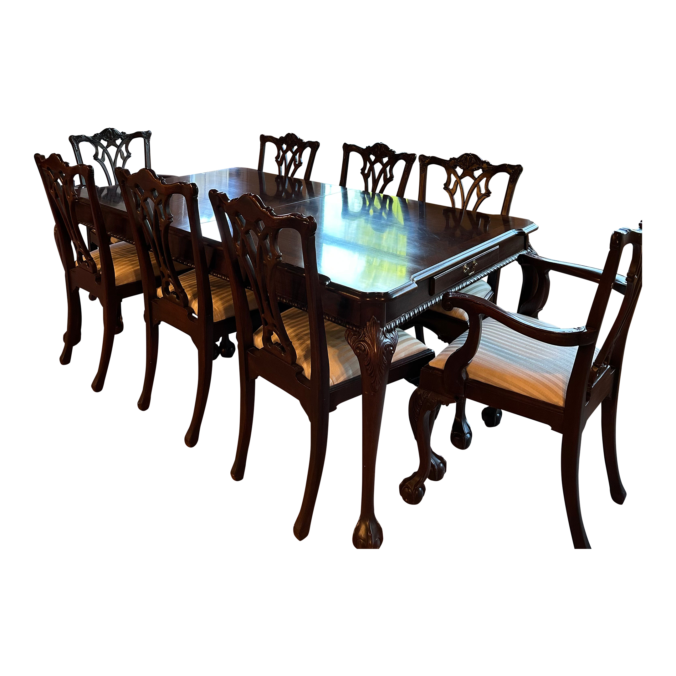 Vintage Dining Table & Chair Sets - Chairish