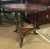 English 1980s English Traditional Tooled Leather Center Table For Sale - Image 3 of 12