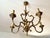 Metal Louis XV Gilt Bronze Cage Chandelier, 1950s For Sale - Image 7 of 12