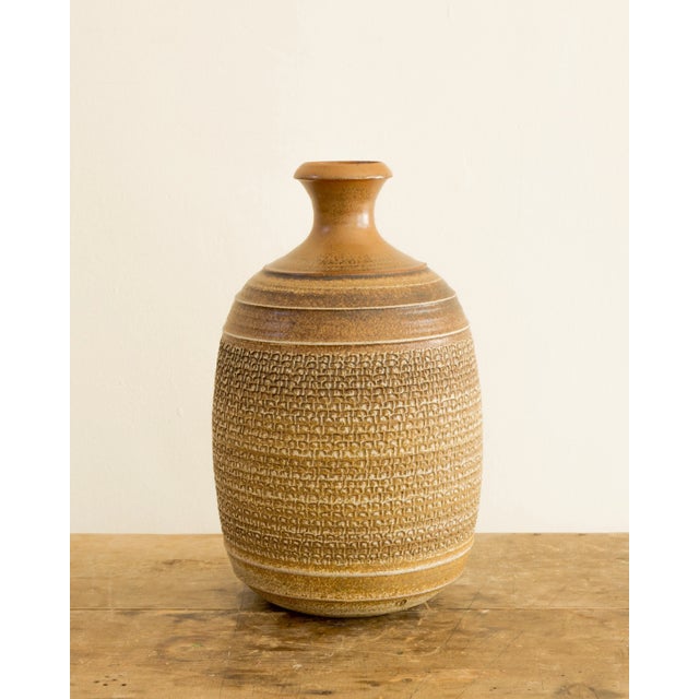 1960s Bob Kinzie | Relief Texture Vessel For Sale In Los Angeles - Image 6 of 6
