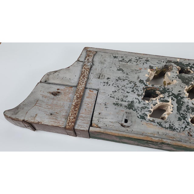 Antique Wooden Pediment with Lion, 1700s For Sale - Image 12 of 16