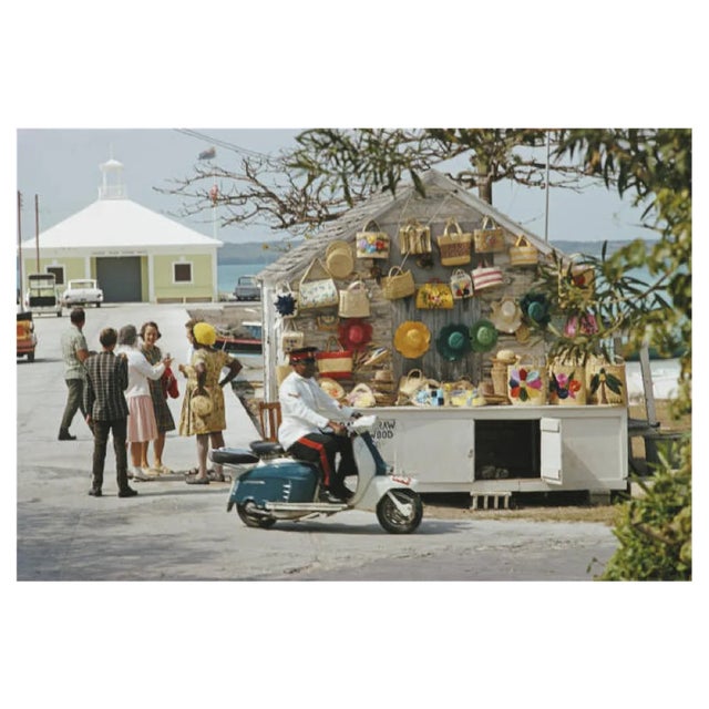 Slim Aarons, Harbour Island, Estate Stamped Photographic Print, 1970 / 2020s For Sale
