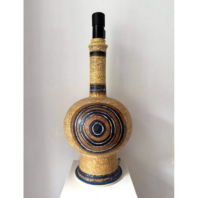 Ceramic Table Lamp by Jette Hellerøe for Axella, Denmark, 1960s For Sale - Image 11 of 11