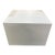 White Square Lacquer Pedestal For Sale
