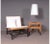 Set of Lounge Chair and Coffee Table For Sale - Image 3 of 6