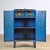 Vintage Industrial Iron Cabinet, 1970s For Sale - Image 4 of 15