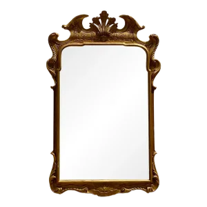 Vintage Regency Carved Gilt Mirror