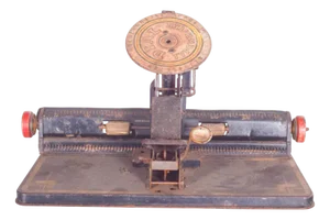The Toy Typewriter Dial Typewriter by Louis Marx and Company, 1920s