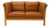 Vintage Danish Two Seater Sofa in Cognac Leather with Oak Frame For Sale