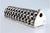 Toothpick Holder in Embossed Silver with Hinged Lid For Sale - Image 10 of 11