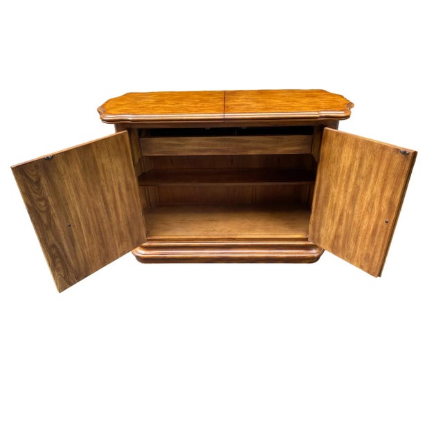 Late 20th Century Drexel Buffet Server on Wheels For Sale - Image 5 of 11