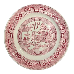 Homer Laughlin 10” Pink Willow Dinner Plate