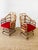 McGuire Vintage 1960s Pair of Rattan Chairs / Coastal Boho Style For Sale - Image 4 of 12