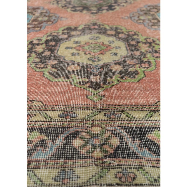 Turkish Turkish Vintage Rug 4'4" x 12'1" #21409 For Sale - Image 3 of 8