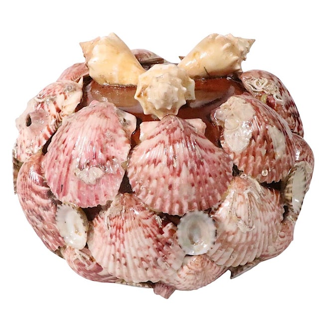 Vintage Decorative Shell Bowl For Sale In New York - Image 6 of 10
