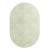 Tapis Oval Fog Green #18 Rug by TAPIS Studio For Sale - Image 4 of 4