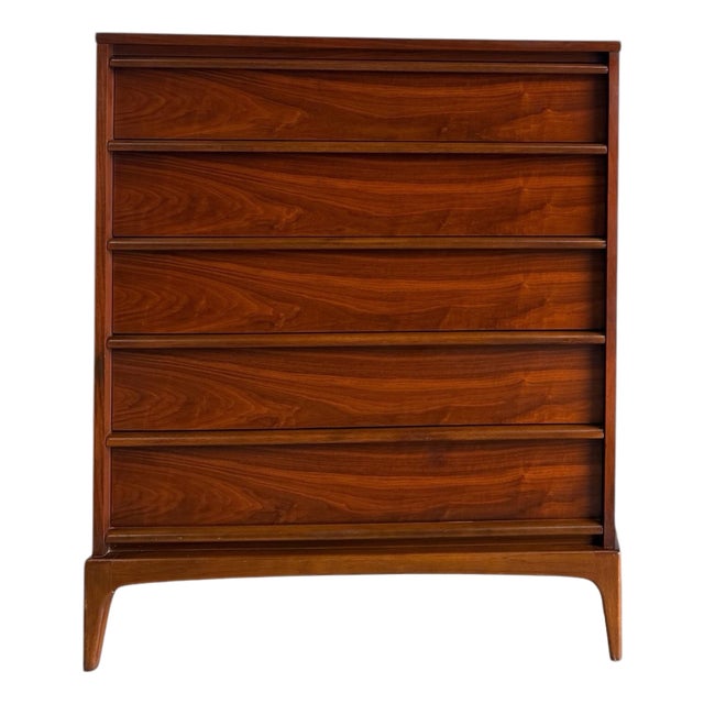 Mid Century Lane Rhythm Tallboy Dresser For Sale