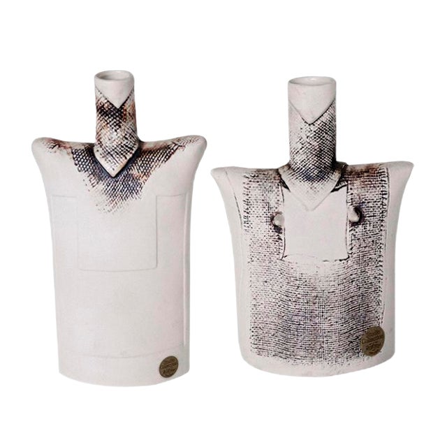 Vases by Suzanne Öhlén for Rörstrand, Set of 2 For Sale