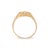 Antique Victorian 18k Yellow Gold 0.56ct Old Cut Diamond Cluster Engagement Ring, Size 5.5 For Sale In Houston - Image 6 of 9