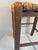 Vintage Mid Century French Rush "Paille" Stool For Sale - Image 10 of 17