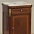 Pair of Antique French Louis XVI Marquetry Marble Top Nightstands ~ End Tables For Sale - Image 12 of 18