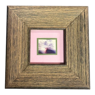 1970’s Original Miniature Abstract Watercolor Landscape Painting For Sale