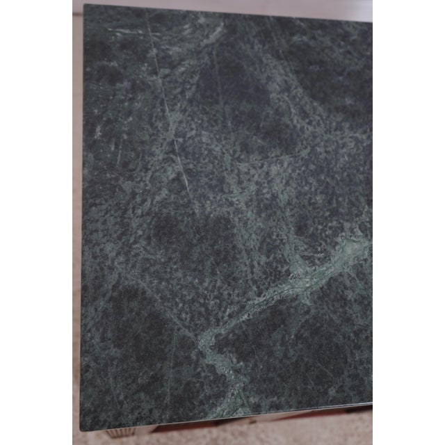 McLain Weisland Regency Custom Mahogany Marble Top Credenza For Sale - Image 13 of 16