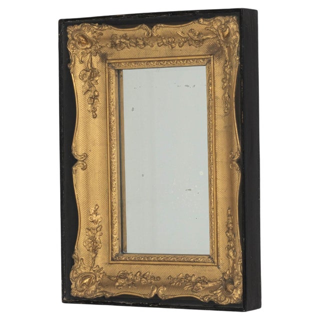 19th Century French Gilded Wood Mirror For Sale - Image 15 of 18