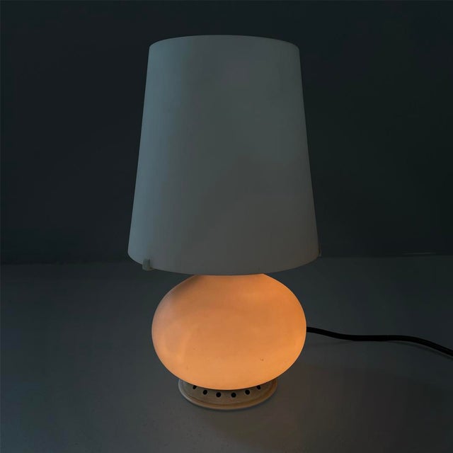 Modern Italian Table Lamp by Max Ingrand for Fontana Arte, 1990s For Sale - Image 3 of 12