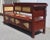 Folk Art Pine Folk Art Storage Bench or Settle in Decorative Paint For Sale - Image 3 of 18
