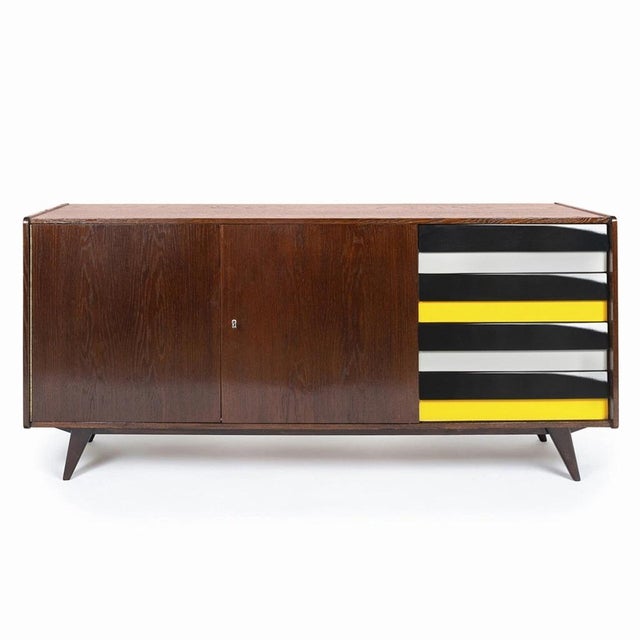 Vintage U-460 Sideboard by Jiroutek, 1970s For Sale - Image 17 of 17