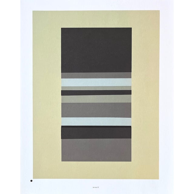 Artist: Josef Albers Country: Germany-USA Title: Plate PXVIII-8 Paper Size: 13.50 x 10.50 inches on Munken Print Cream...