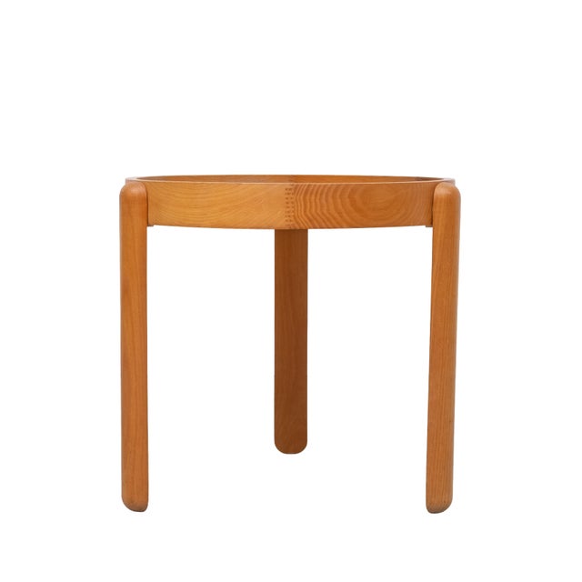 Very nice side tables by Porada Arredi Italy 1970s . in different model and sizes .solid Beechwood ,comes with smoked...