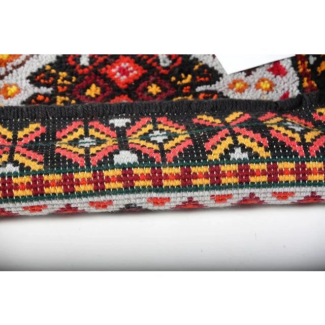 1960s Mid-Century Czechoslovakian Runner Rug, 1960s For Sale - Image 5 of 7