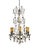 Vintage French Blown Amethist and Clear Crystal Chandelier, 1920s For Sale - Image 6 of 18