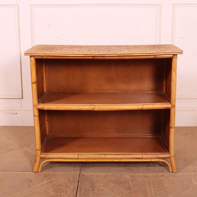 Brown Vintage French Low Bookcases, 1920s, Set of 2 For Sale - Image 8 of 16