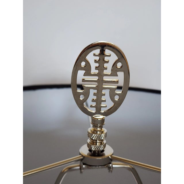 Mid Century Asian Style Table Lamp For Sale - Image 12 of 13