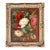 English Porcelain Botanical Plaque of Double Poppies, Attributed to Derby, Circa 1825 For Sale