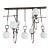 Luminous Custom Suspension Lamp - Spectacular! For Sale
