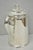 Antique English Victorian Silver Plated Enamel Line Large Beverage Water Pitcher For Sale - Image 9 of 18
