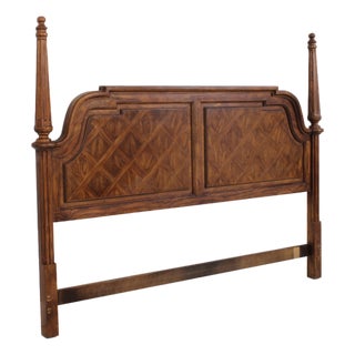 Thomasville Oak Grand Classic King Size Headboard For Sale