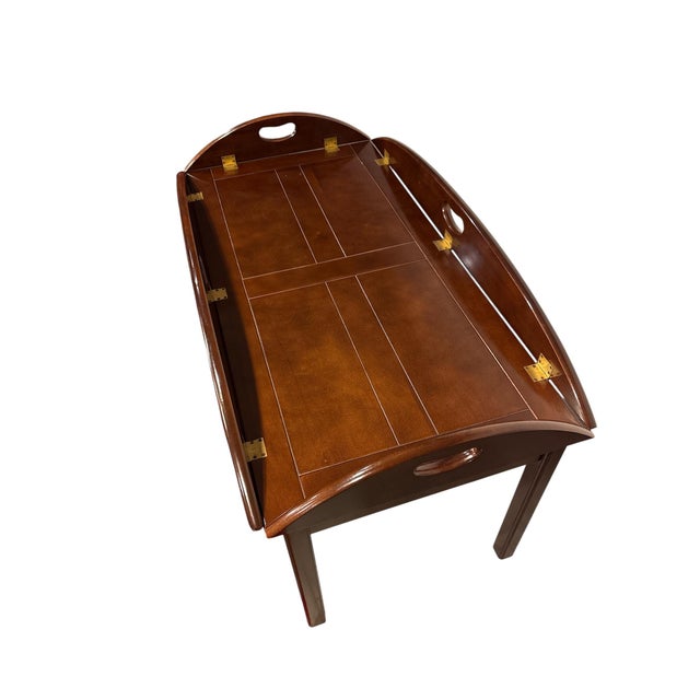 English Butlers Table, 1970 For Sale - Image 4 of 5