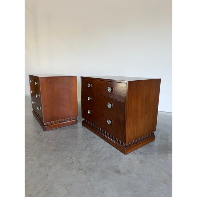 Drexel Drexel Casa Del Sol Mid Century Smallboy Dresser or Nightstand Designed by John Van Koert For Sale - Image 4 of 15