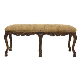 Karges French Louis XV 6 Legged Bench For Sale