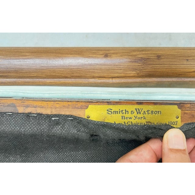 Smith & Watson Vintage Ottoman by Smith & Watson For Sale - Image 4 of 5